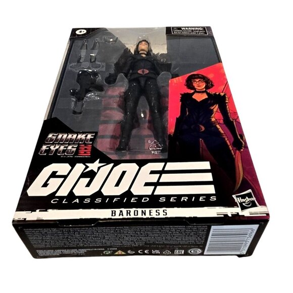 Hasbro GI Joe Snake Eyes Classified Series Baroness Action Figure NEW (19) - Picture 5 of 5